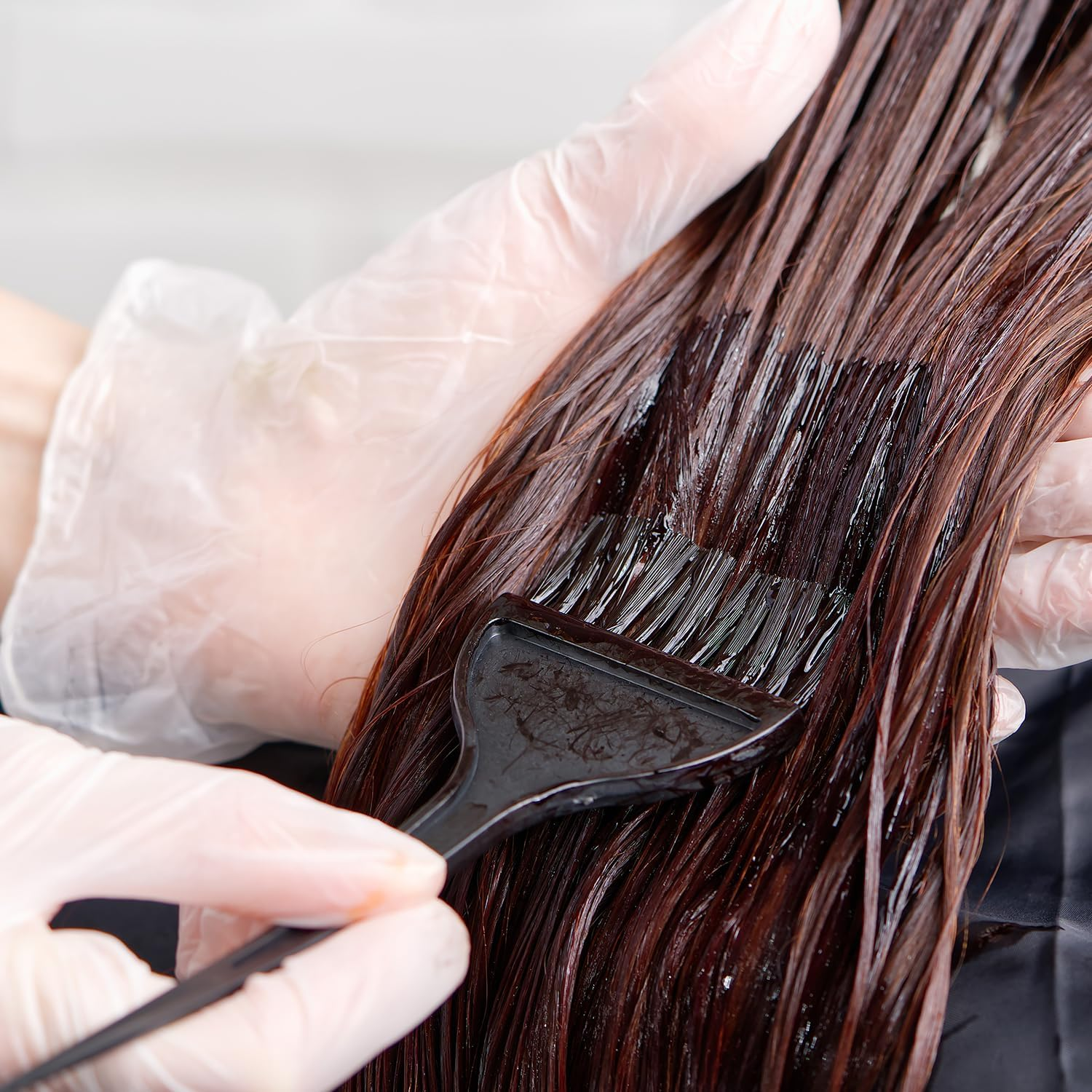 Arcjunys Hair Dye Brush Set Hair Dyeing Accessories Hair Dye Set Brush Hair Dyeing Brush Hair Dyeing Tool with Hair Dye Bowl Colouring Brush Ear Cover Hair Clips for Hairdressing Salon 7 Pieces image number 3