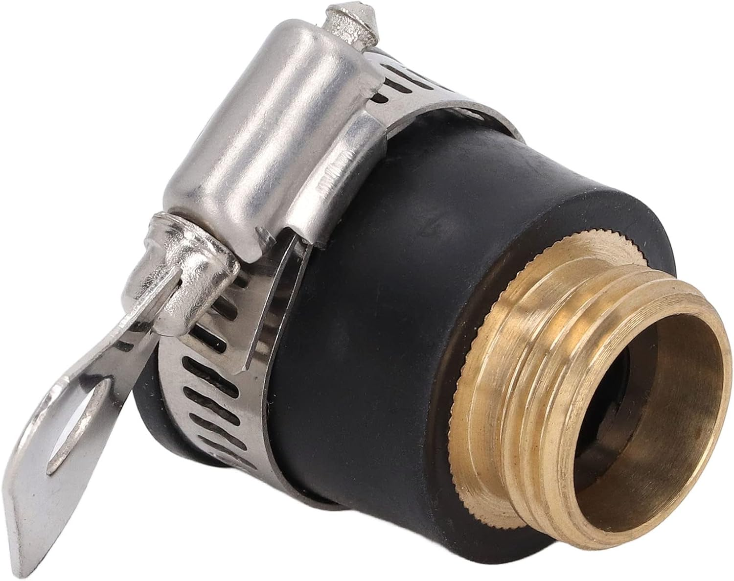 Universal Brass Faucet Tap Connector Adapter Quick Joint 1/2In for Garden and Kitchen Water Hose Pipe image number 2