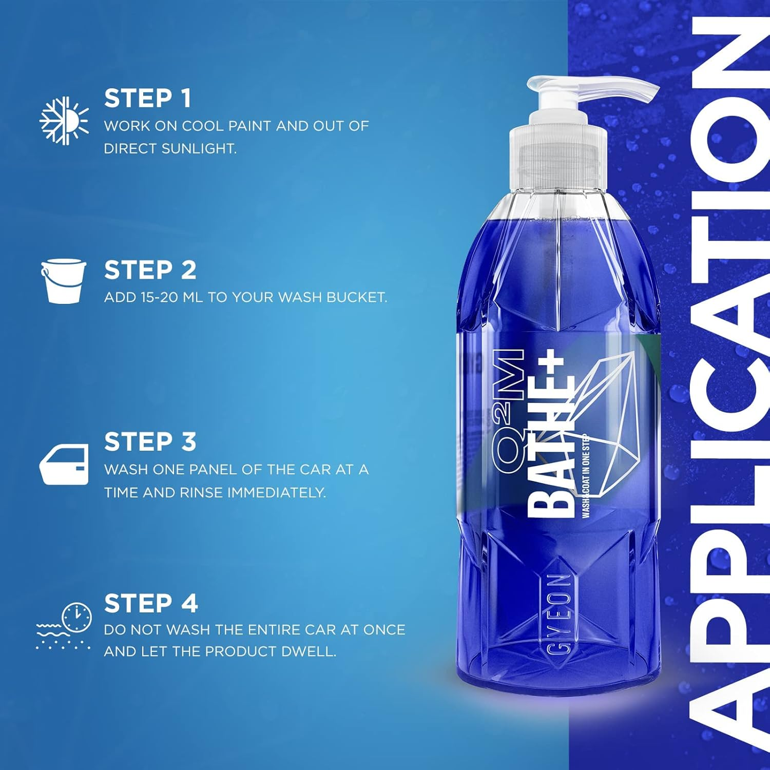 GYEON Quartz Bathe+ Shampoo (400Ml) image number 4