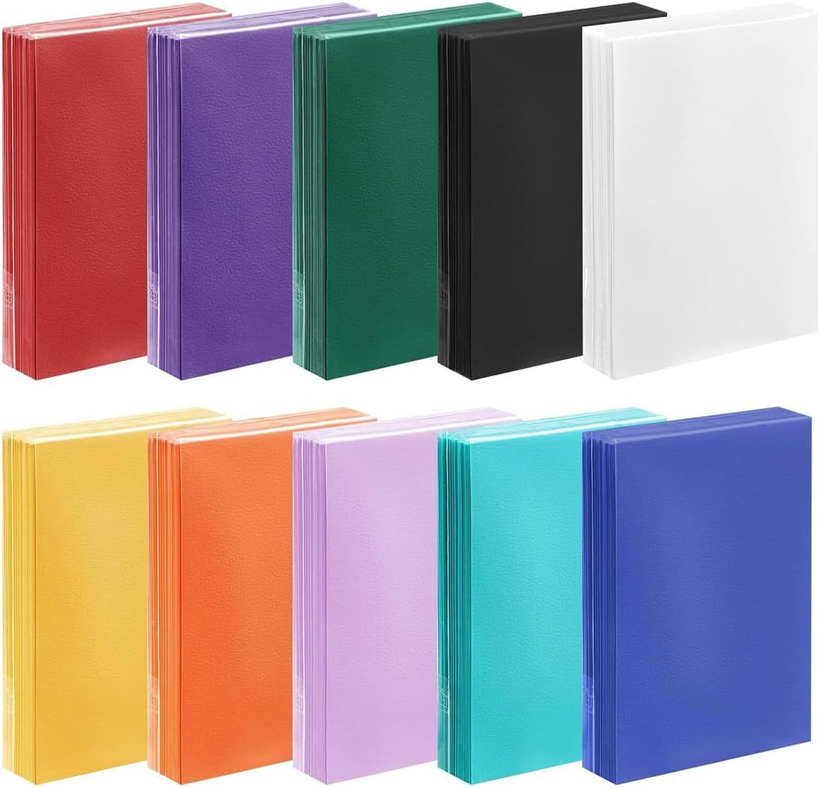 Premium Topload Card Sleeves Pack - 1000 Count, 10 Colors, Ideal for MTG, Yugioh, Sports & Game Cards, 66X91Mm, Dual Texture (Matte & Glossy) Trading Card Protectors image number 5