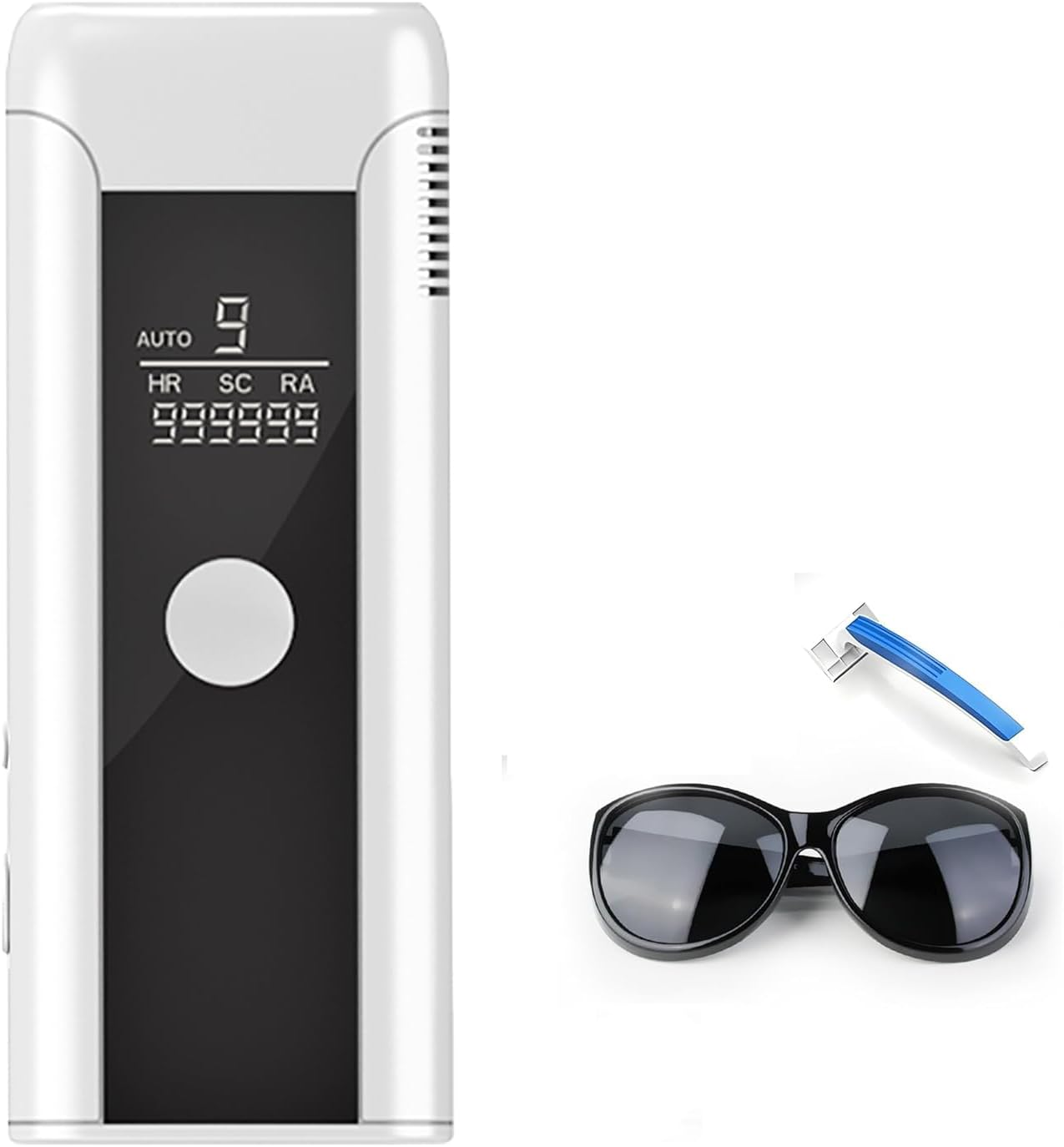 PTEROMYS Laser Hair Removal for Women and Men, at Home IPL Hair Removal Device with 3 Modes, Permanent Hair Remover Machine for Facial Legs Arms Bikini Line Whole Body Depilation, Come with Razor & Glasses image number 4