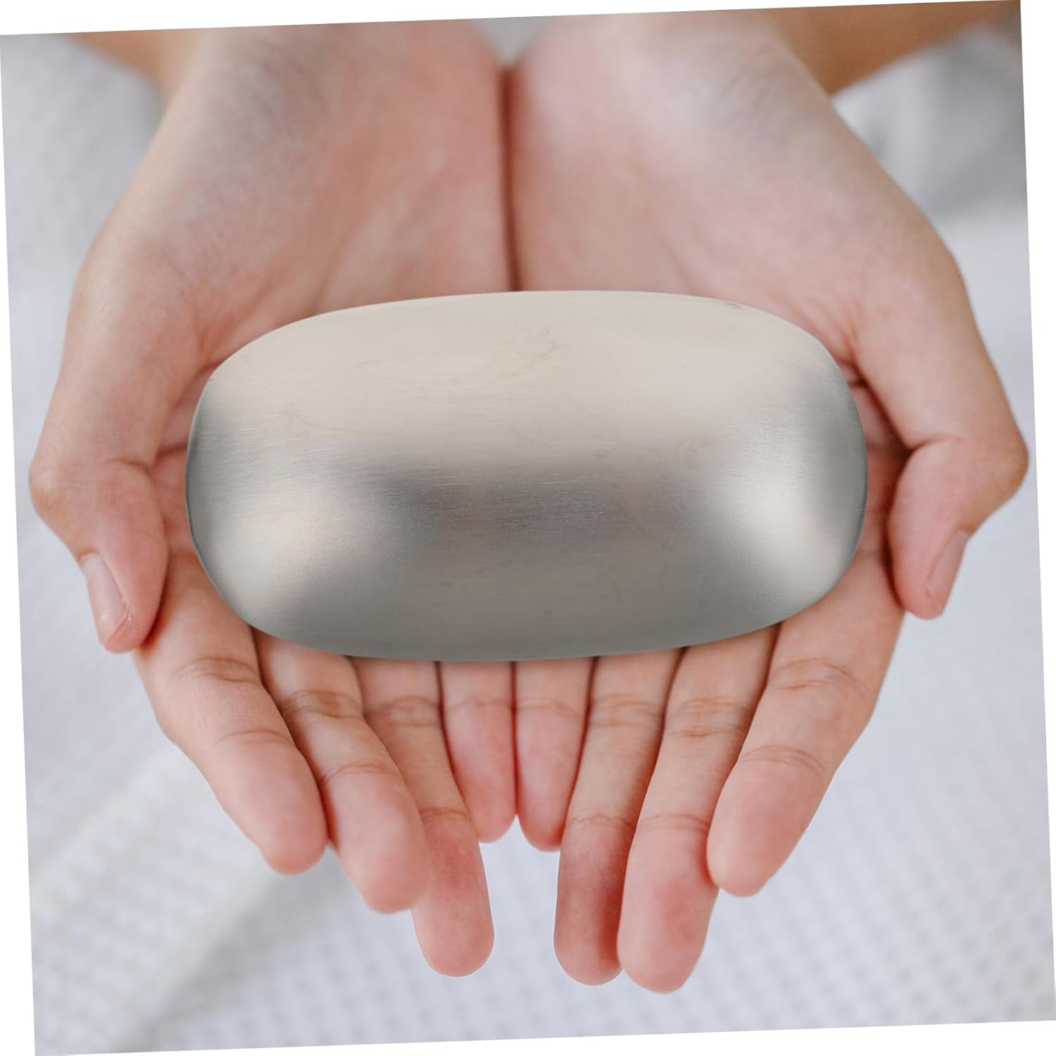 SHOWERORO Removing Fishy Soap Odor Soap Bar for Chef Industry Stainless Steel Tool image number 2