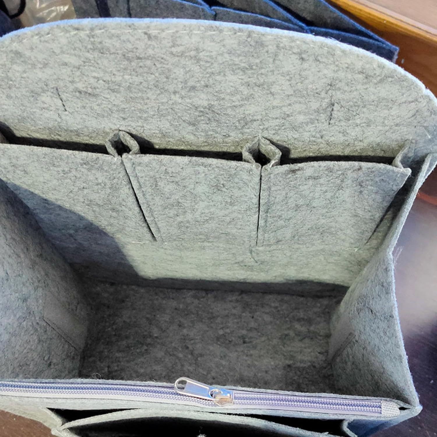 Backpack Organizer Insert, Backpack Organizer - Backpack Insert Wallet Organizer, Travel Backpack Organizer Liner with Multi Pockets for Rucksack Shoulder Bag - B image number 6