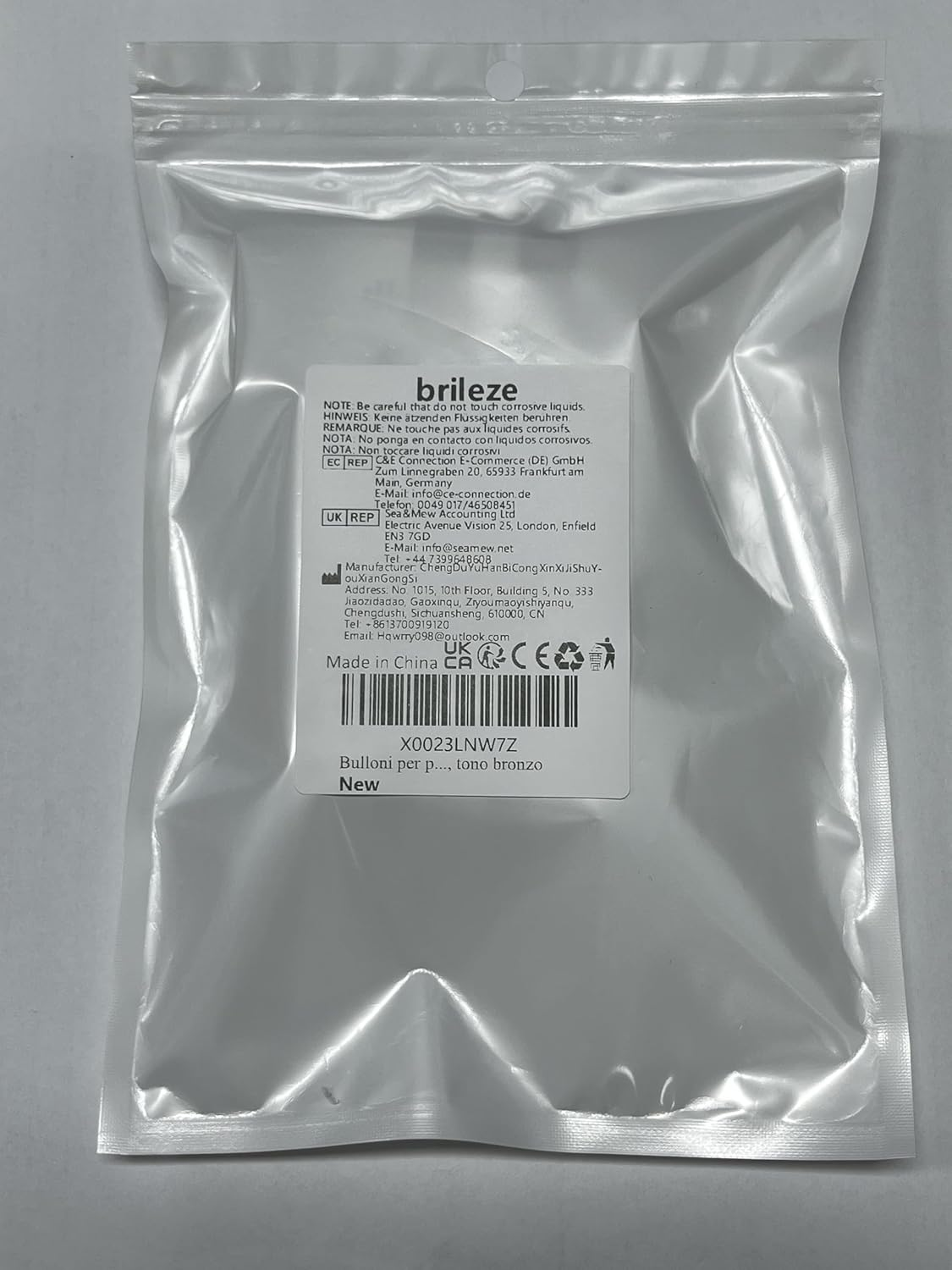 Barrel Slide Door Bolts 3 Inch Brass Door Bolt Heavy Duty Door Locks Internal Antique Zinc Alloy Security Latch Lock with Screws for Securing Internal External Doors, Bronze Tone image number 3