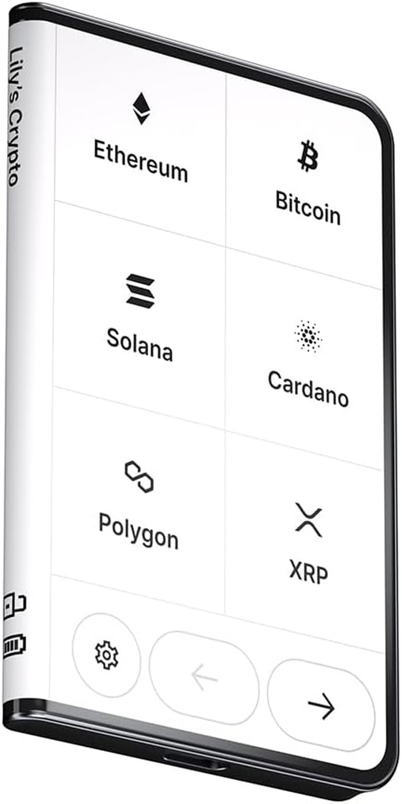 Ledger STAX, Premium from Every Angle, Now Enhanced with Ledger Recovery Key, Your Private Backup to Access Your Assets with a Secure Tap.