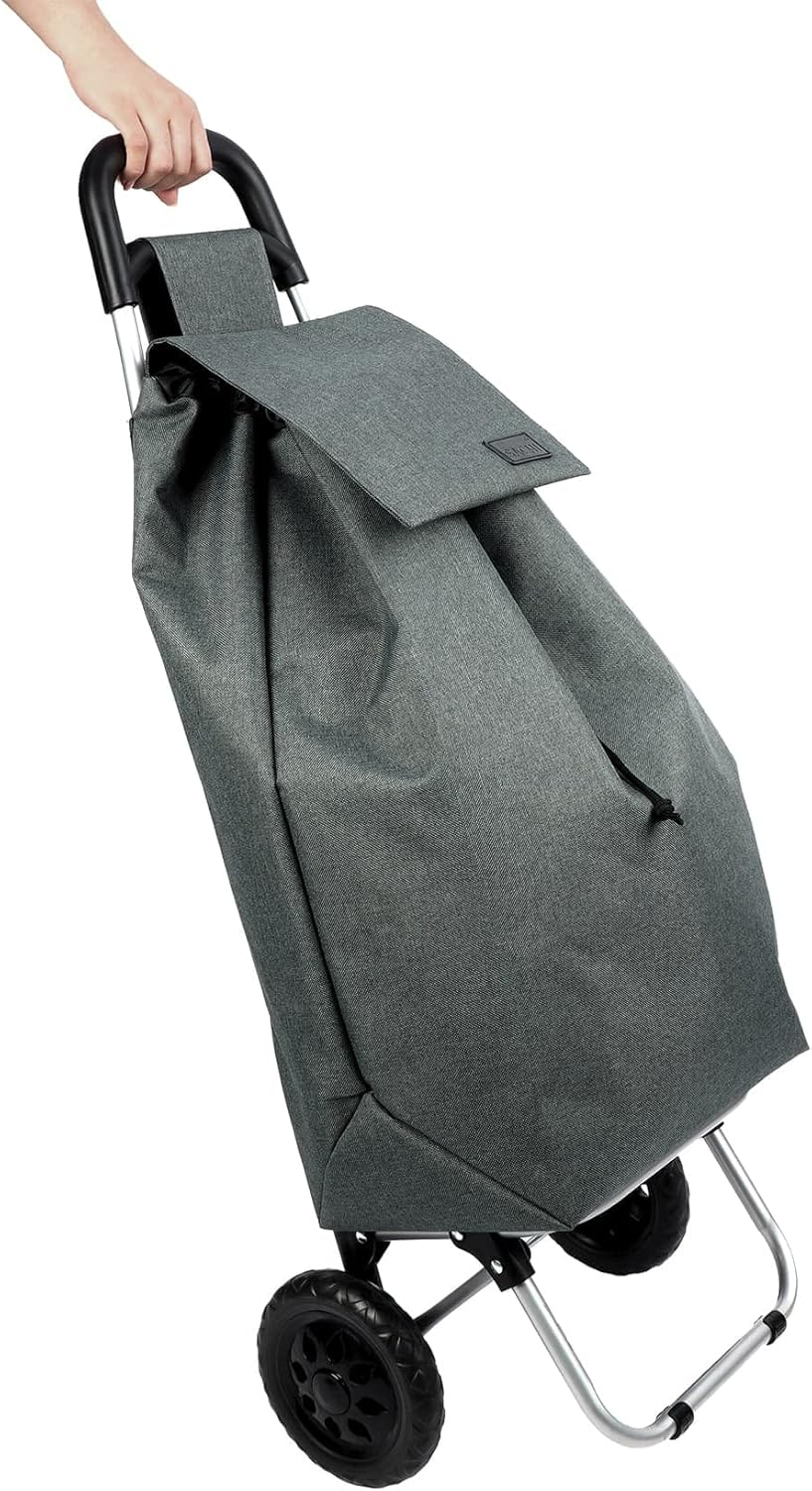 Sachi 'Sprint' Shopping Trolley - Charcoal Grey image number 4