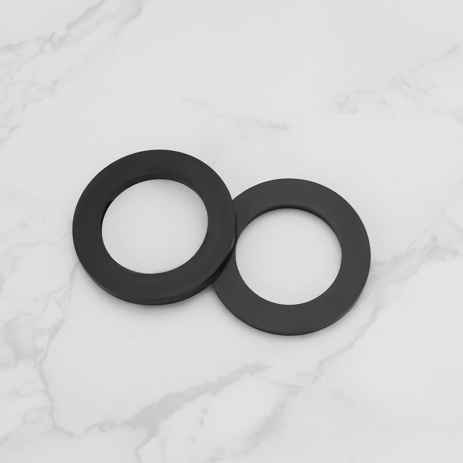 SG Store 10Pcs Rubber Flat Washer Oil Resistant SBR Rubber Sealing Gasket for Industrial Automotive Home Commercial Use 25Mm ID 38Mm OD 3Mm Thick image number 1