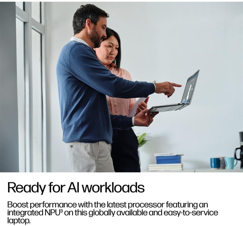 HP Elitebook 6 G1I 14" WUXGA IPS Touch Ultra 7 255U 16GB RAM 512GB SSD AI Boost Wifi 7 W11P Laptop (BQ4L5PT) image number 6