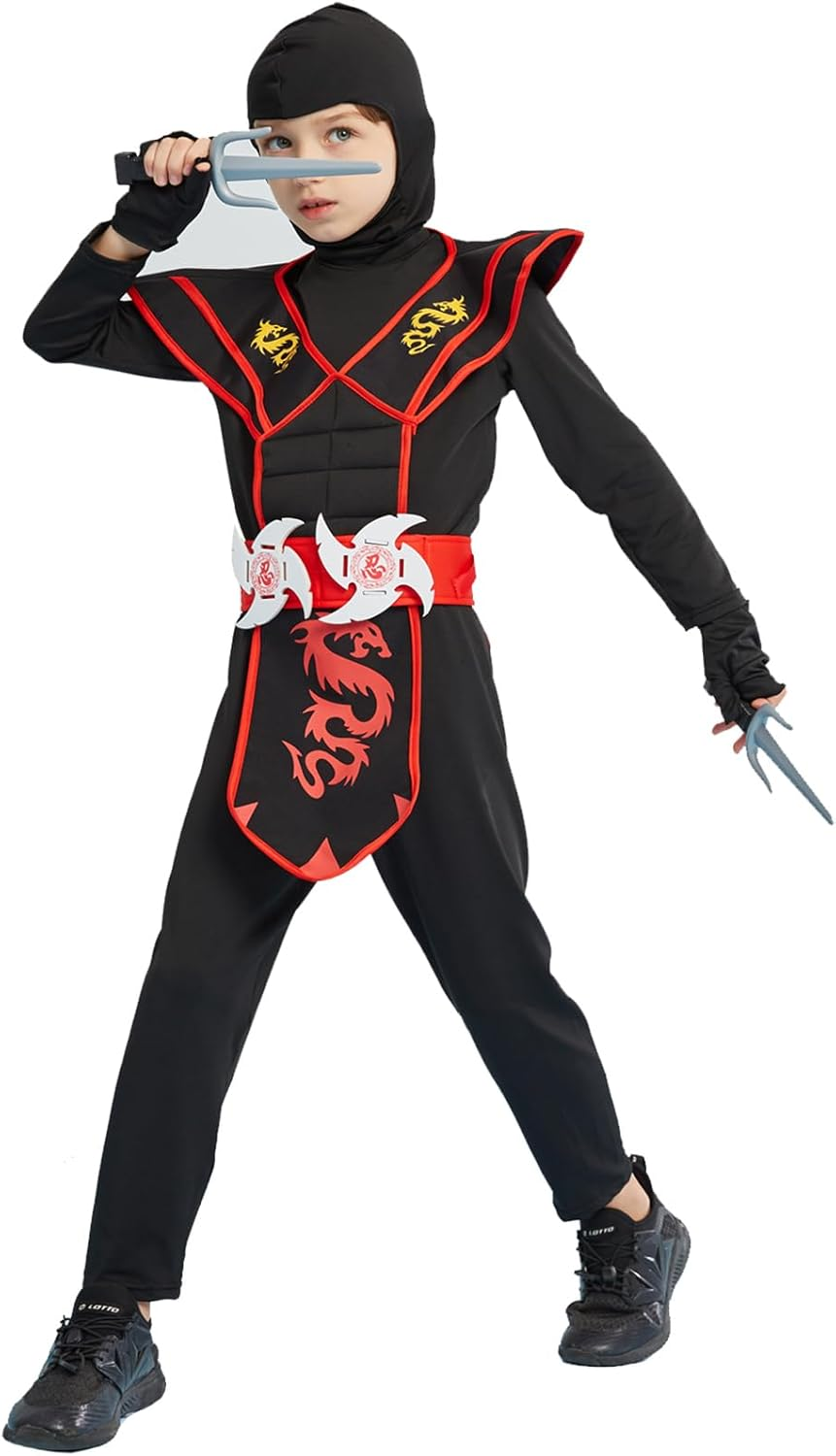 Ninja Costume for Boys image number 2