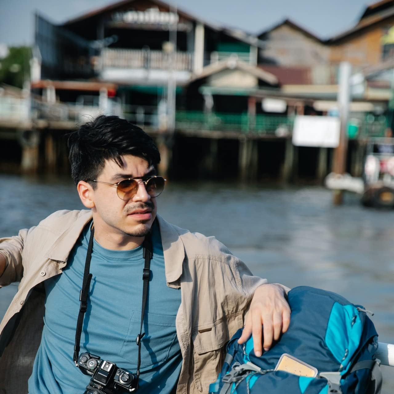 Travel Soap Container Square, 2Pcs Clear Soap Box Holder Portable Storage Rack for Camping Shower Gym Outdoor Hiking Bathroom Square Soap Dish (3, 3.4Inch) - 3Pack, Clear image number 3