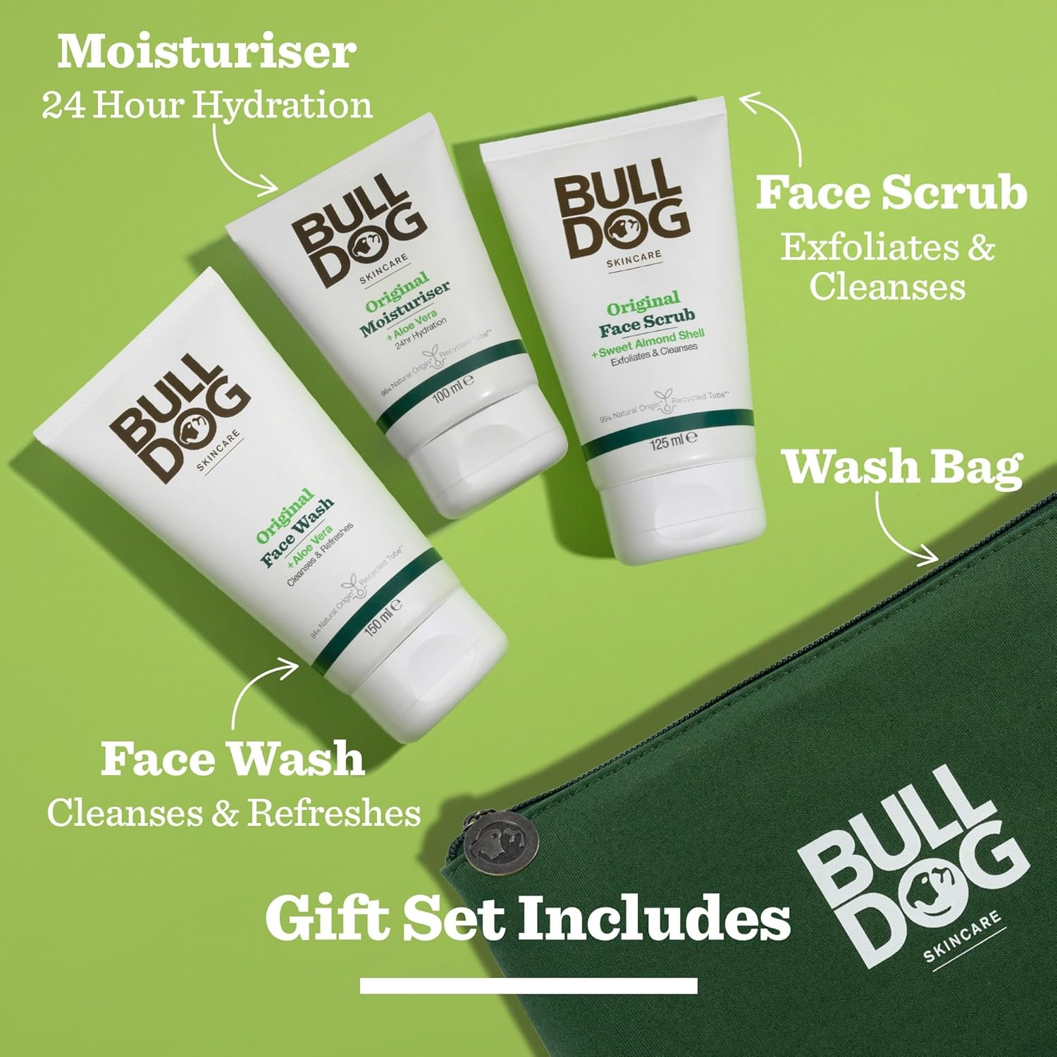 Bulldog Skincare | Men'S Gift Set | Original Skincare Kit