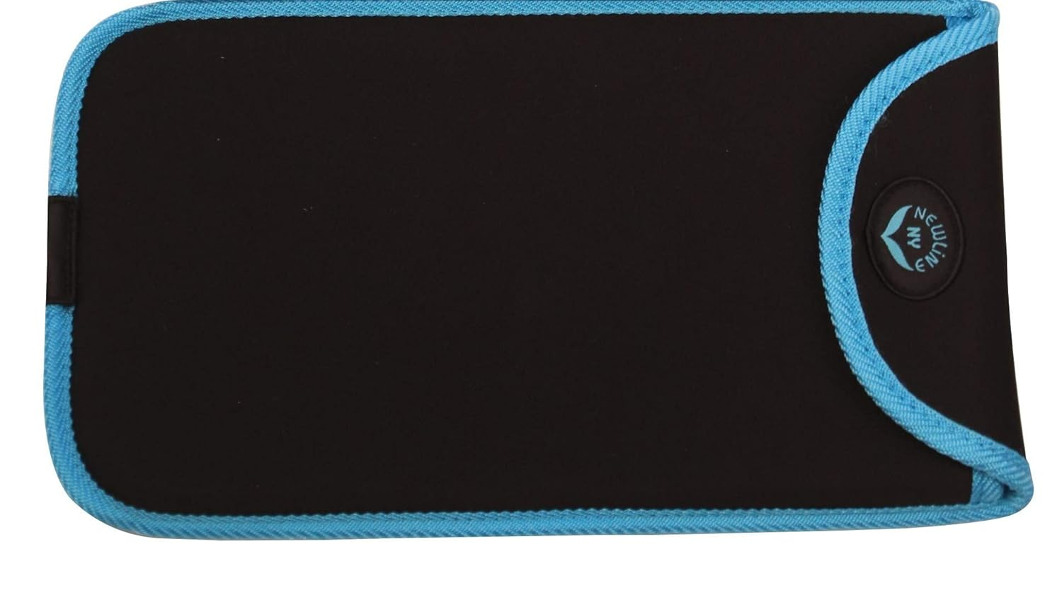 Newlineny Travel Protection Sleeve for 700 Series Mini Bathroom Scale, NY-MSS101-BBL Black with Blue Edges (Case Only, No Scale) image number 1