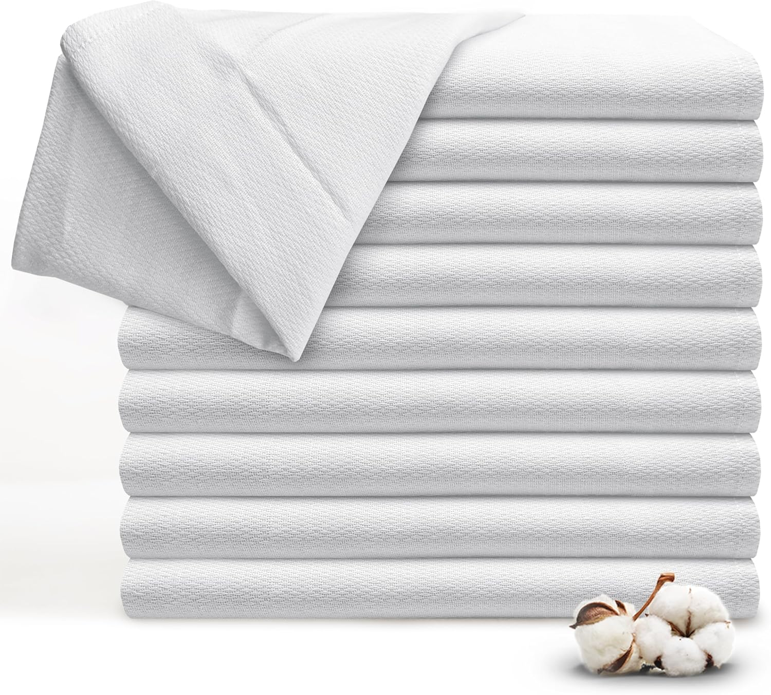 Ruvanti Cloth Diapers 100% Cotton Burp Cloth/Reusable Diaper Large 24X24" image number 1