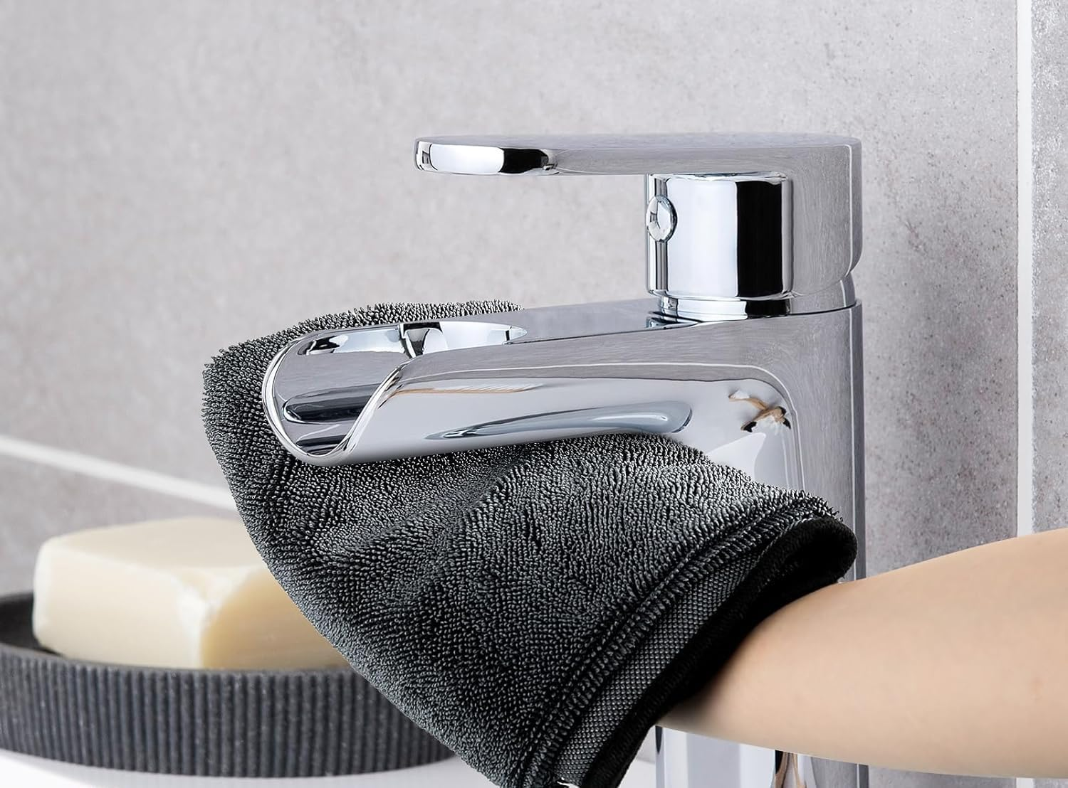 Microfiber Drying Towels for Cars Wash Lint-Free Streak-Free Cleaning Cloth Super Absorbent Ultra Soft Auto Detailing Supplies, 60 X 40 CM, 3 Pack image number 5