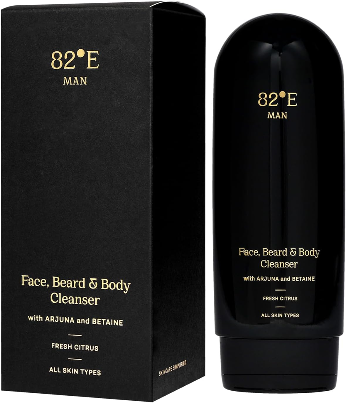 Face Beard and Body Cleanser - Fresh Citrus by 82E for Men - 6.7 Oz Cleanser image number 3