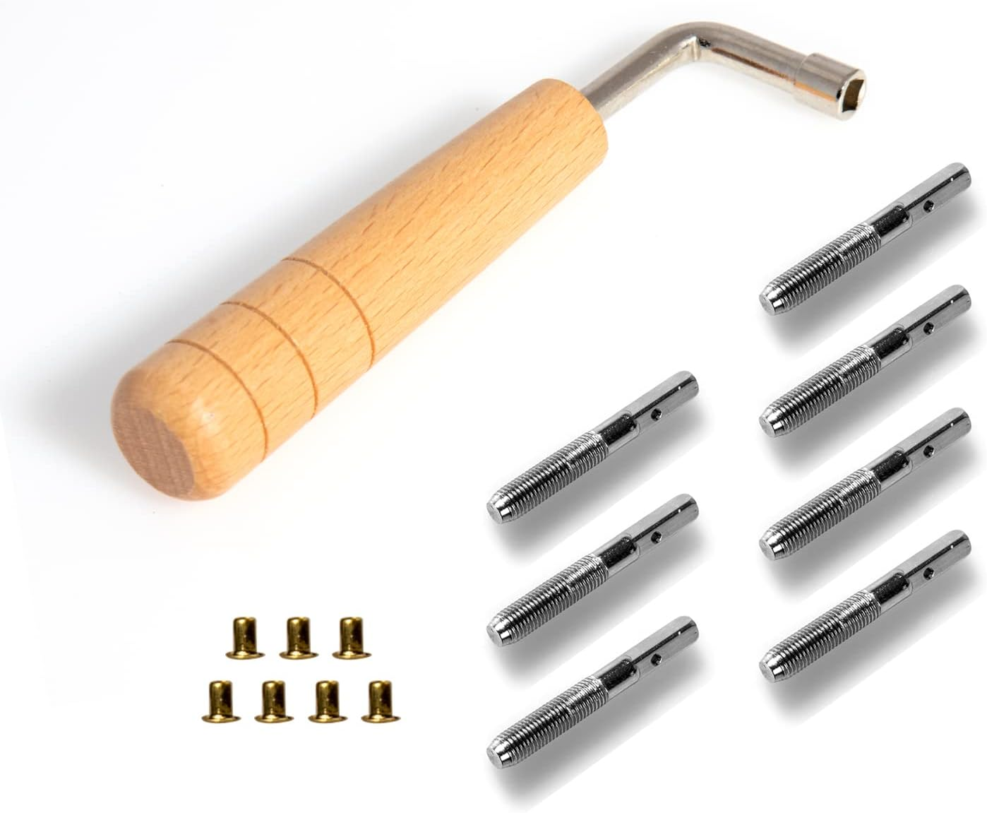 Cheerock Universal L-Shape Tuning Wrench for Lyre Harp & Other Small Stringed Instruments - Easy & Precise Tuning