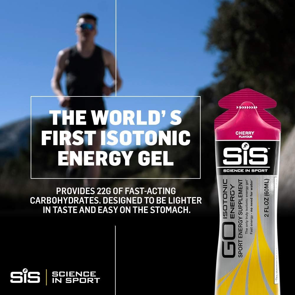 Science in Sport GO Isotonic Energy Gels, 150Mg of Caffeine, Running Gels with 22G Carbohydrates, Low Sugar, Double Espresso Flavour, 60Ml per Serving (6 Pack) image number 6