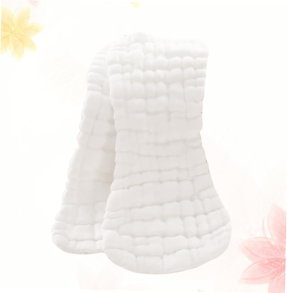 SHOWERORO 5Pcs Diaper Pure Cotton Nappies High Absorbency Newborn Nappies Swaddle Wrap Leakproof Breathable for Newborns