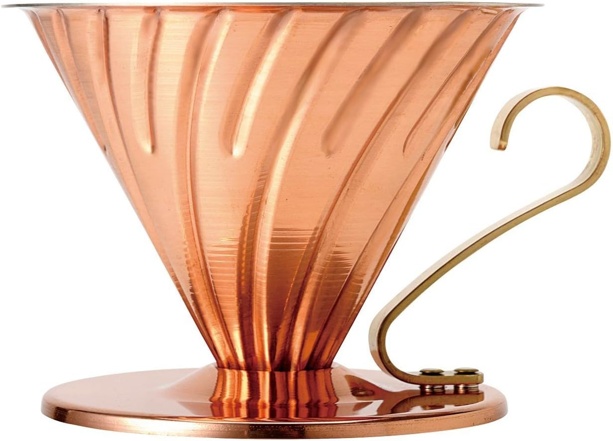 Hario VDPC-02CP Copper Coffee Dripper, Copper image number 1