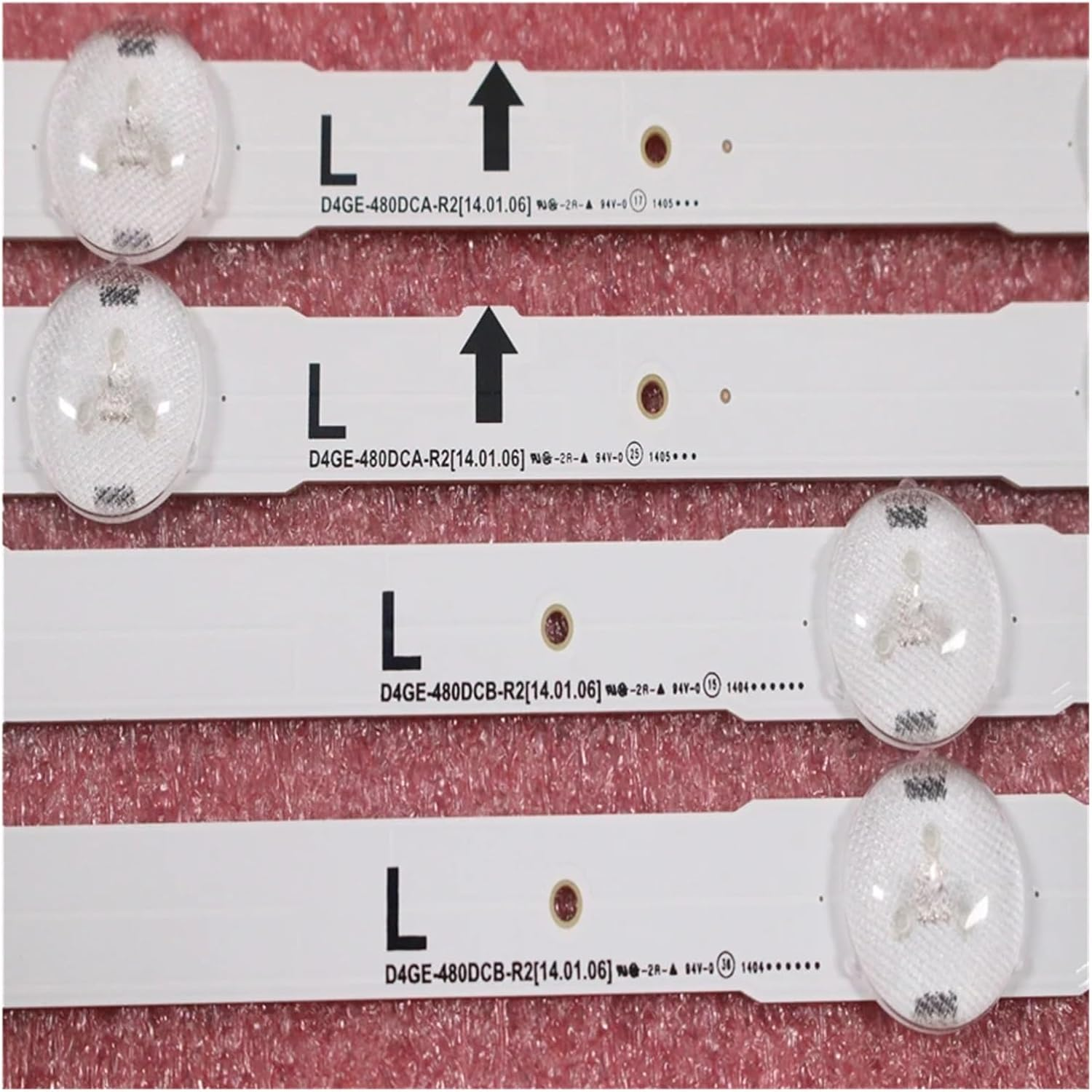 12 Pcs/Set LED Backlight Strip for LED TV UE48H6400 UE48H6200AK BN96-30453A BN96-30454A D4GE-480DCA-R3 D4GE-480DCB-R3