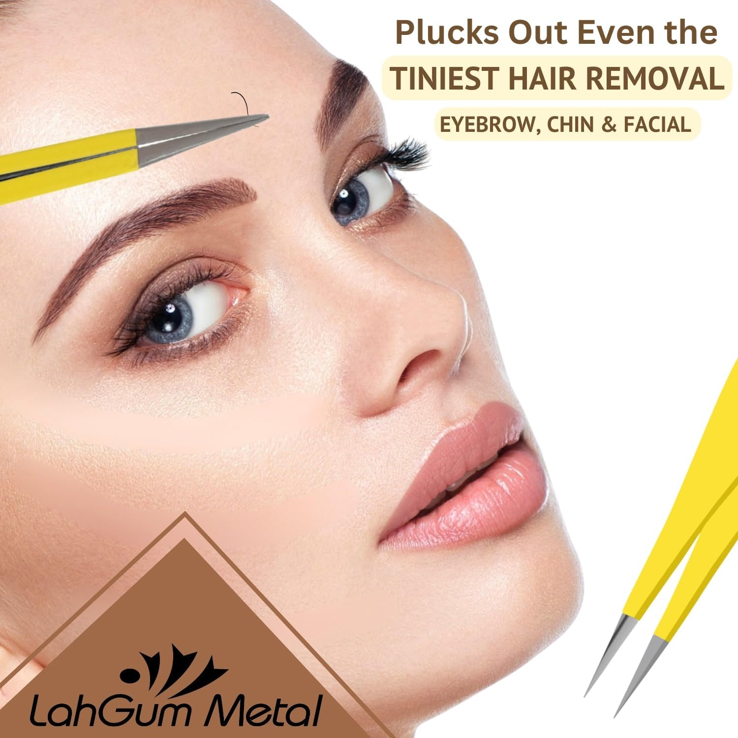 Super Sharp Pointed Tweezers Precision Best Splinter Tweezers Pointed Tip Thin Needle,Ingrown Hair Tweezers Kit image number 2