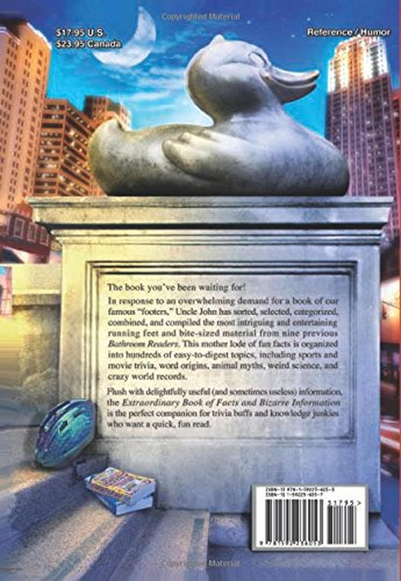 Uncle John'S Bathroom Reader Extraordinary Book of Facts and Bizarre Information image number 2