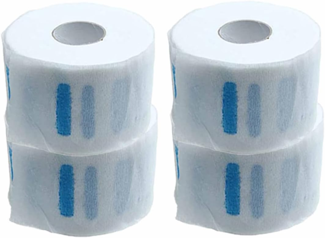 Salon Neck Paper, Disposable Neck Strips Disposable Hair Neck Protection Paper Broken Hair Preventing Barber Paper, Hairdressing Paper Tool image number 3