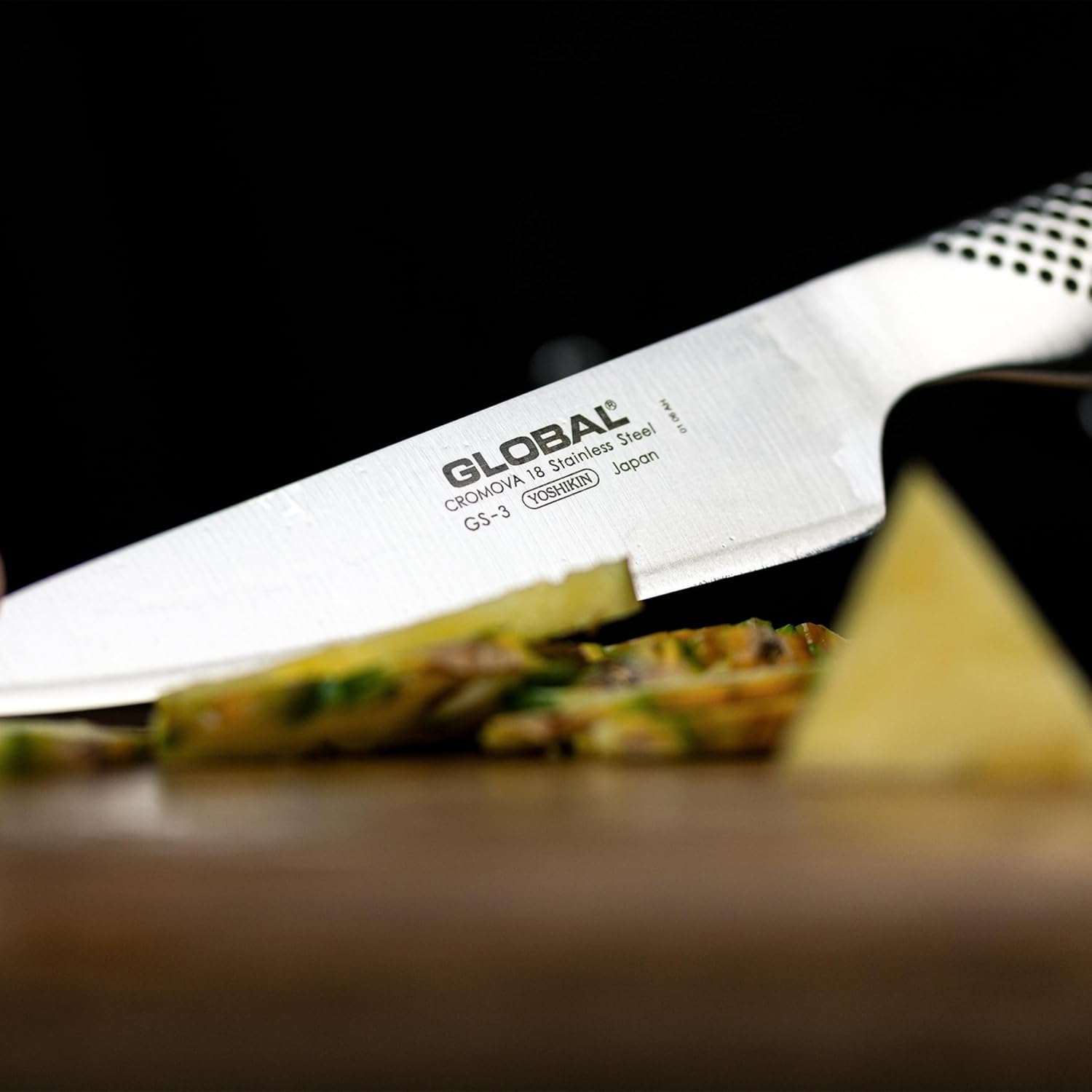Global GS-3 Classic Cooks Knife, 13 Cm, Made in Japan