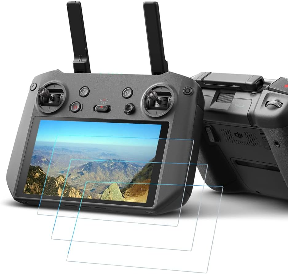 Screen Protector Compatible for DJI RC Pro Controller, FANZR 0.3Mm 9H Hardness Anti-Scratch Tempered Glass (3 Pack) image number 4