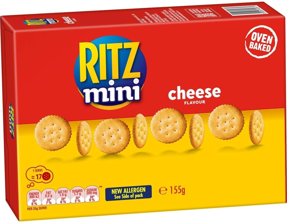 Ritz Mini Cheese Crackers Biscuits 155 G image number 4