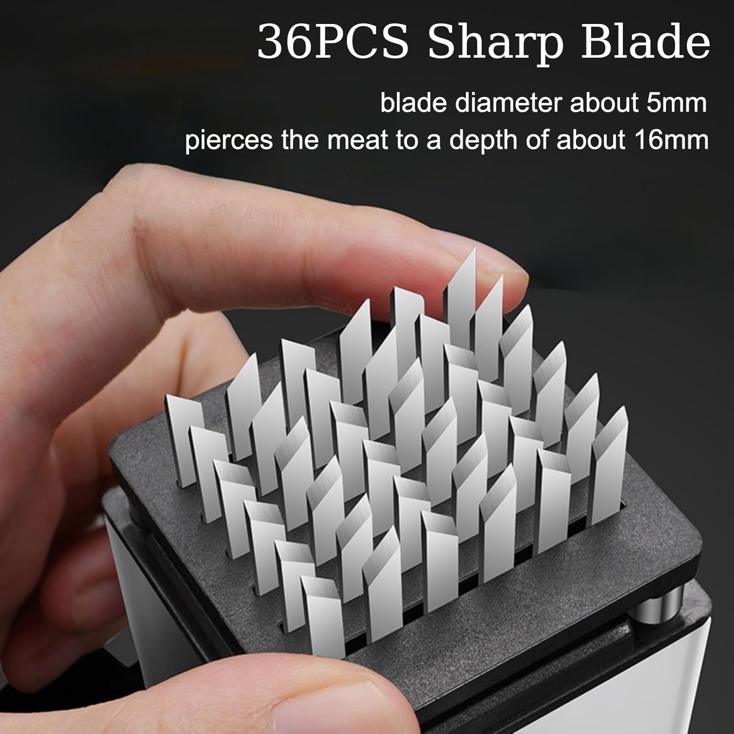 RAXCO Meat Tenderiser,Sus304 Stainless Steel Meat Tenderizer Steak Hammer,Kitchen Accessories Manual Meat Mallet image number 6