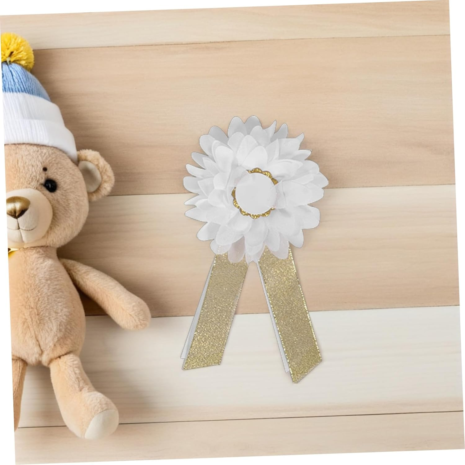 ERINGOGO Maternity Belt Floral Pregnancy Support Adjustable Sash for Shower Bridal Party Photoshoot Maternity Belly Bands image number 3