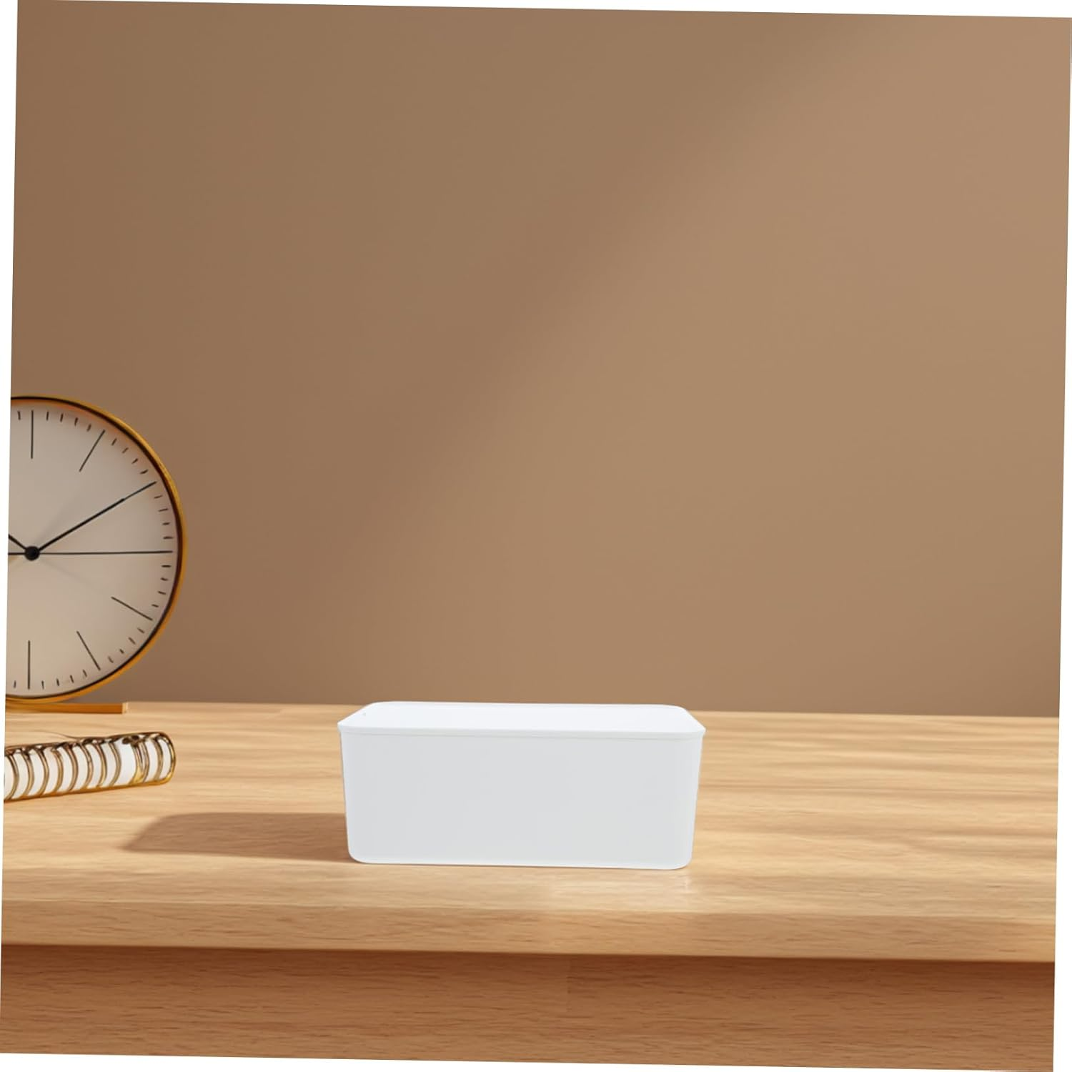 Yardenfun Dispenser Lid Waterproof Plastic Baby Wipe Container Bathroom Storage Box for Keeping image number 6