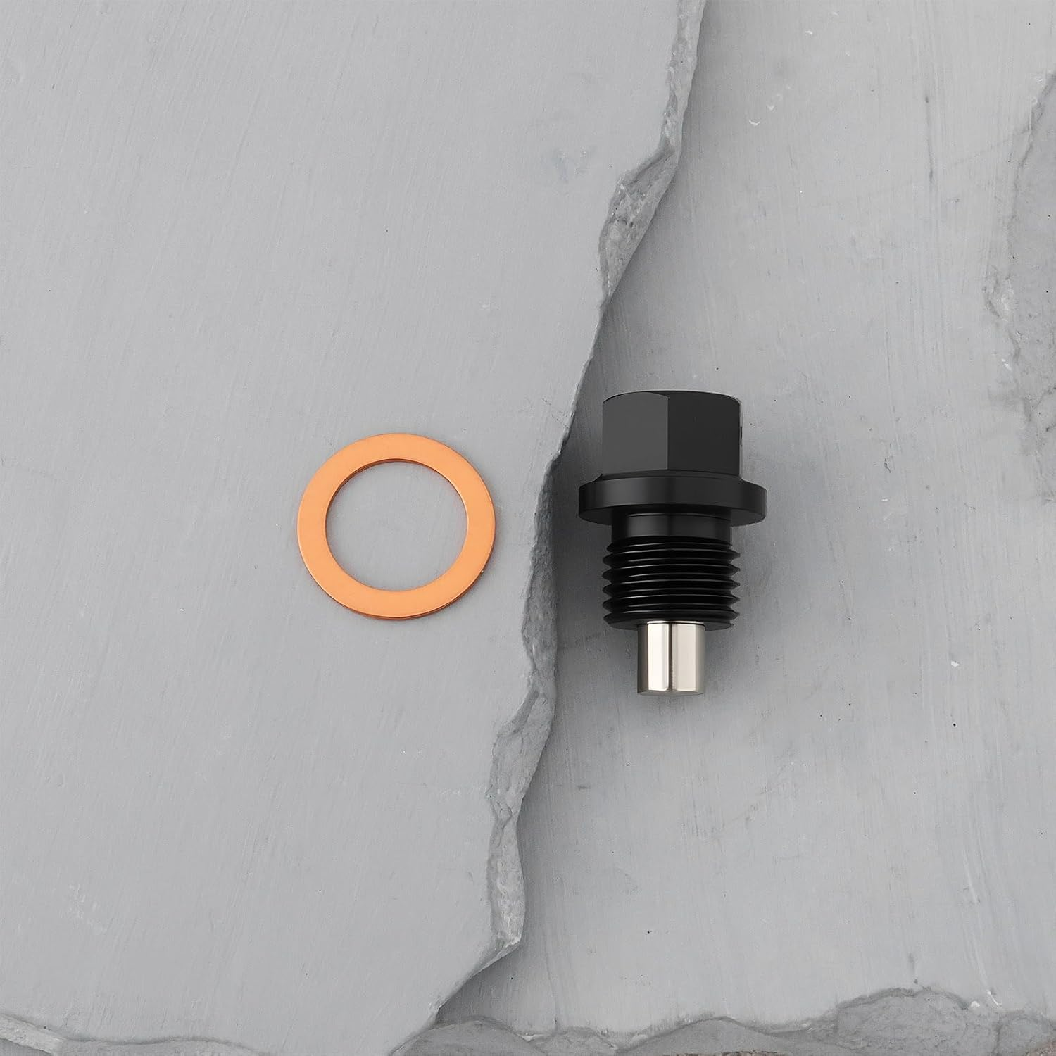 SG Store 2Pcs M14 X 1.5 Magnetic Sump Plug with Washer Compatible with Audi TT Mk1 1.8T 1998&ndash;2006 image number 2