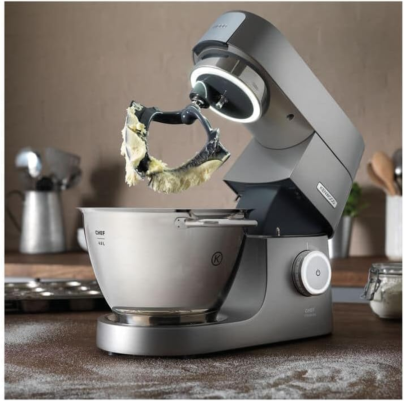 Kenwood Creaming Beater Chef AT501, Flexible Whisk Accessory for Cake Mixes and Toppings, Compatible with Kenwood Chef Kitchen Machine, Dishwasher Safe, Black image number 3