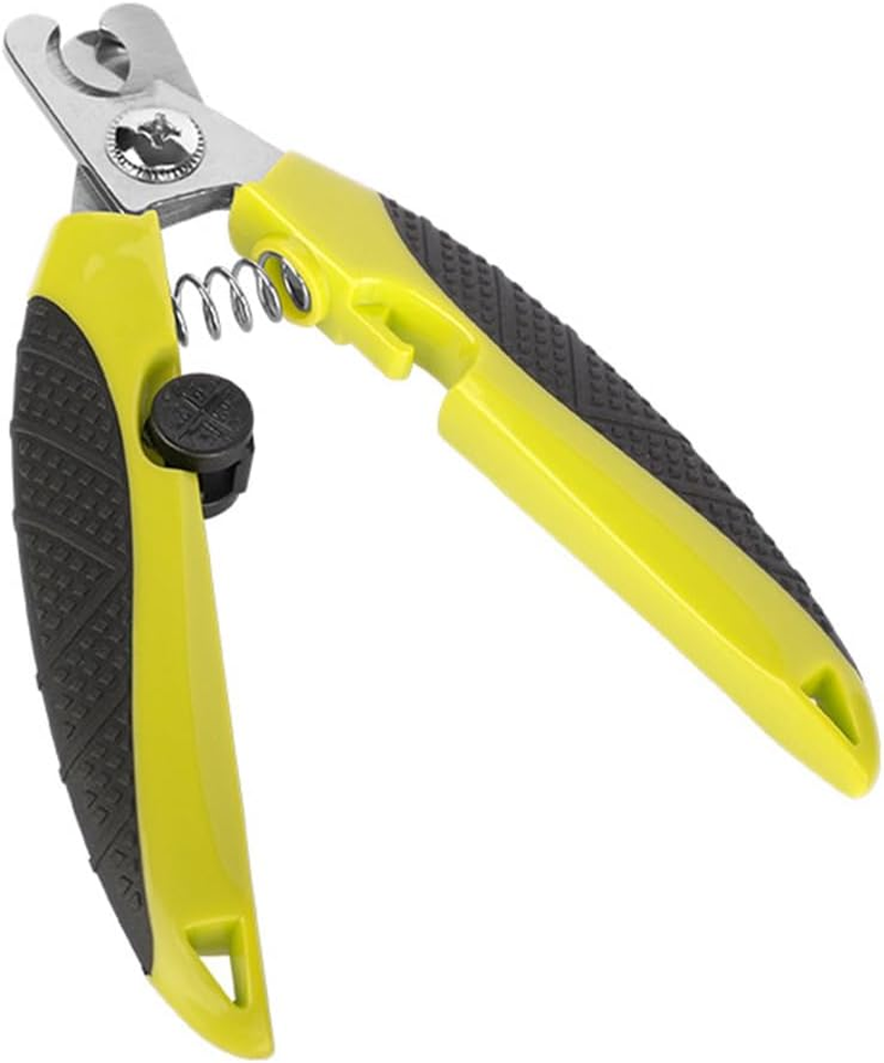 Sarini Professional Claw Scissors for Dogs, Claw Cats, Large and Medium Pets Claw Grinder with Protective Guard, Safety Lock and Nail File image number 4