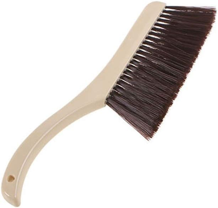 Cleaning Brush,Hand Brushes,Brush with Handle,Grout Tile Brush,Bed Brush Household Bedroom Cleaning Broom Broom Sofa Carpet Soft Fur Long Handle Plastic Dust Brush image number 1