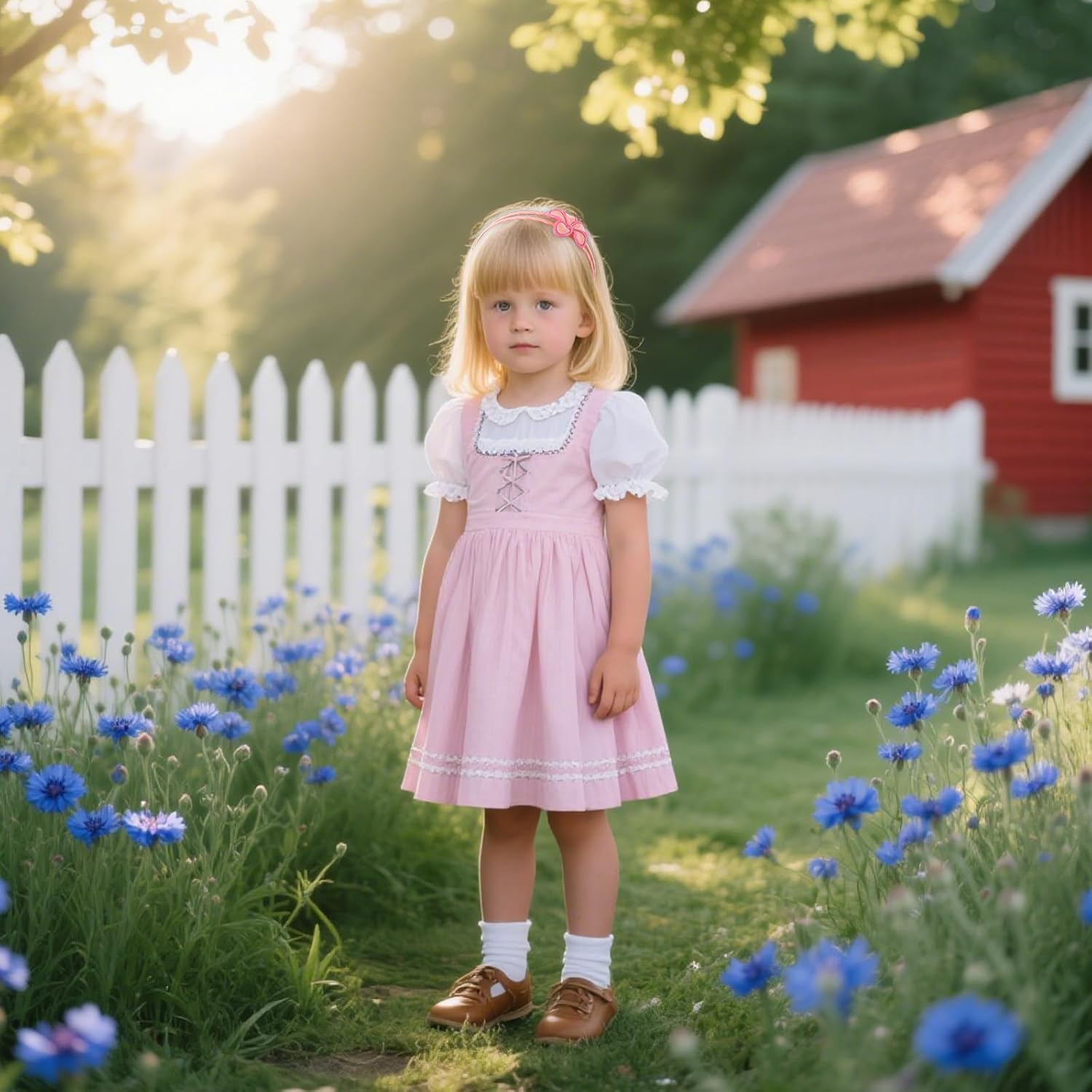 Bumlofa Pack of 3 Flower Shaped Rubber Hair Wreaths in Fruit Gum Colours with Teeth - Pink, Purple, Yellow image number 3