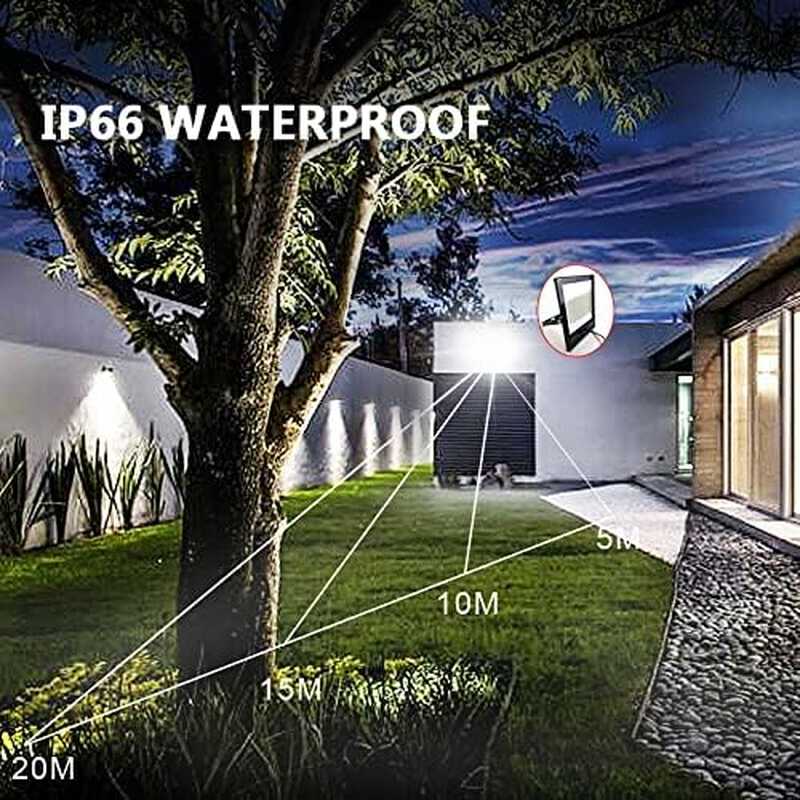 LED Flood Light 50/100/200W IP67 Outdoor Spotlight 240V Cool White (100W(NO Plug)) image number 5