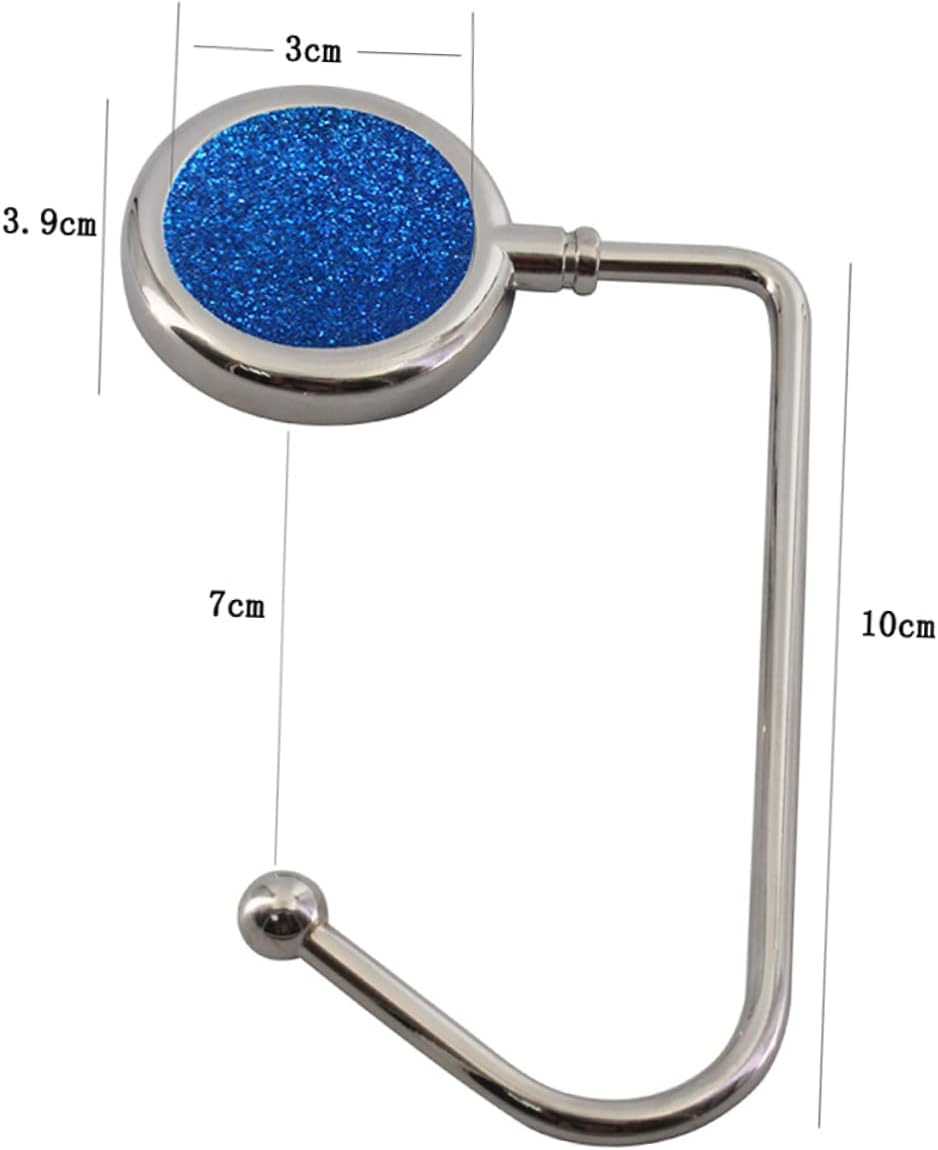 CONGARTENO 2Pcs Alloy Handbag Hook Bag Hooks for Backpack Schoolbag Table Desktop Holders Handbag for Hanging Purse image number 1