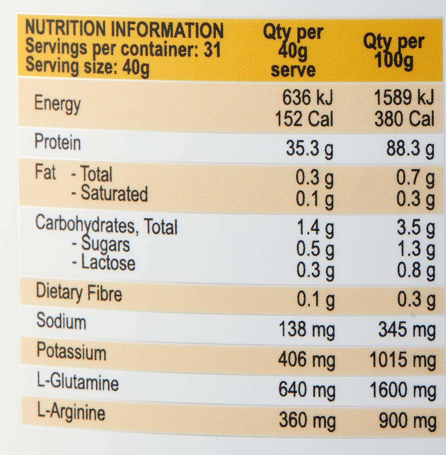 International Protein Amino Charged Cookies & Cream Flavour Whey Protein Isolate Powder 1.25 Kg image number 1