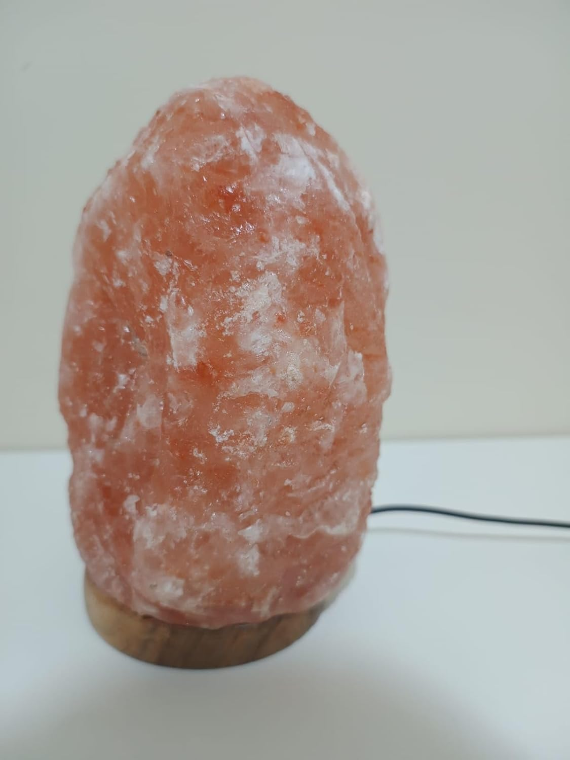 3-4 KG Premium Himalayan Crystal Salt Lamp 100% Authentic, Handcrafted from the Foothills of the Himalayas Beautifully Hand Craft Comes with Complete Electric Fitting &ndash; Quality Guaranteed image number 1