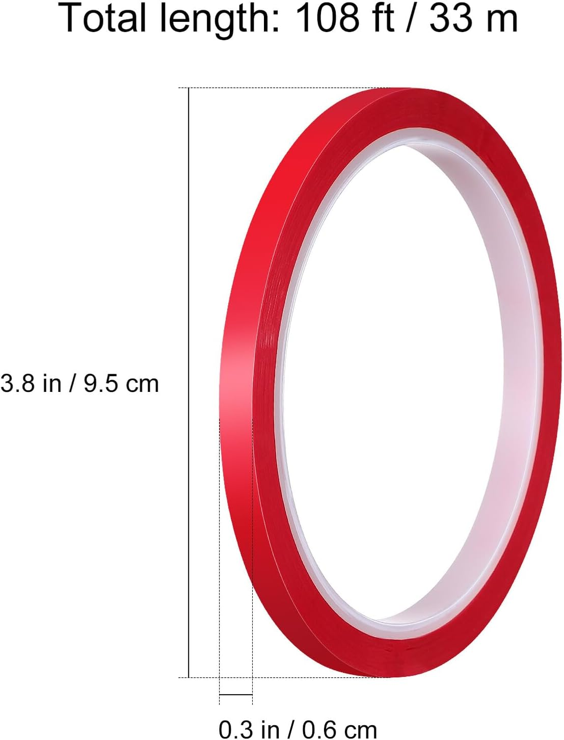 SEWACC Decorative Strips for Cars Vinyl Tape for Cars Trim Tape in Strong Adhesive for Wrapping for Auto Molding and Electrical Insulation Use image number 6