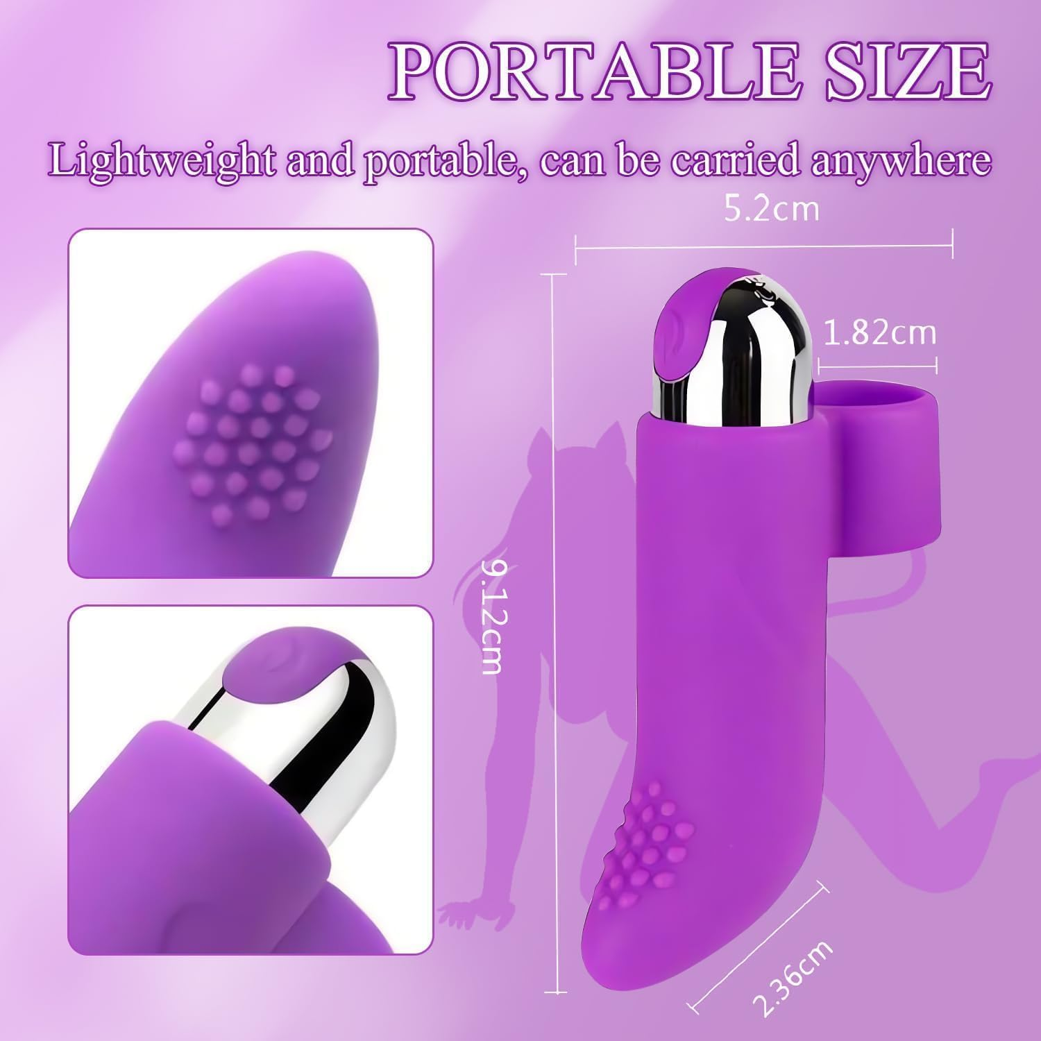 2025 New Upgraded Version Stimulator, Suitable for Girls and Women, Handheld Powerful Small Relaxation Gift Stick image number 2
