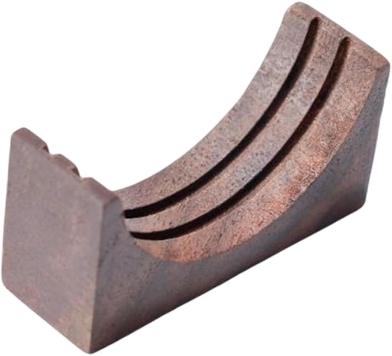 WUISOLQP Non-Toxic Coffee Filter Holder for 51/53/58Mm Filters Odorless and Impact-Resistant Smooth Line Wood Espressos, Double Slot image number 1