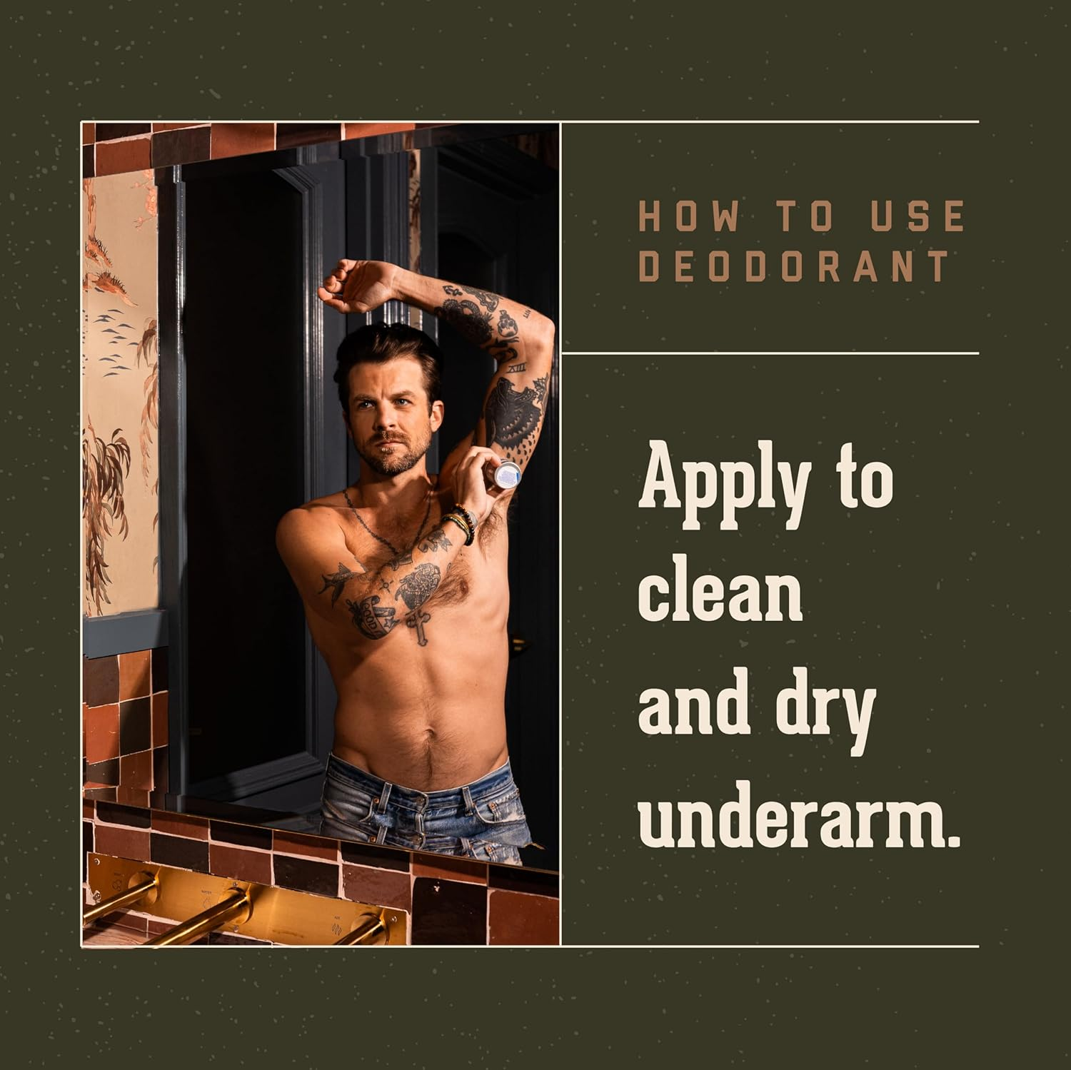 18.21 Man Made Deodorant Stick - Spiced Vanilla by 18.21 Man Made for Men - 2.6 Oz Deodorant Stick, 1 Ml image number 1