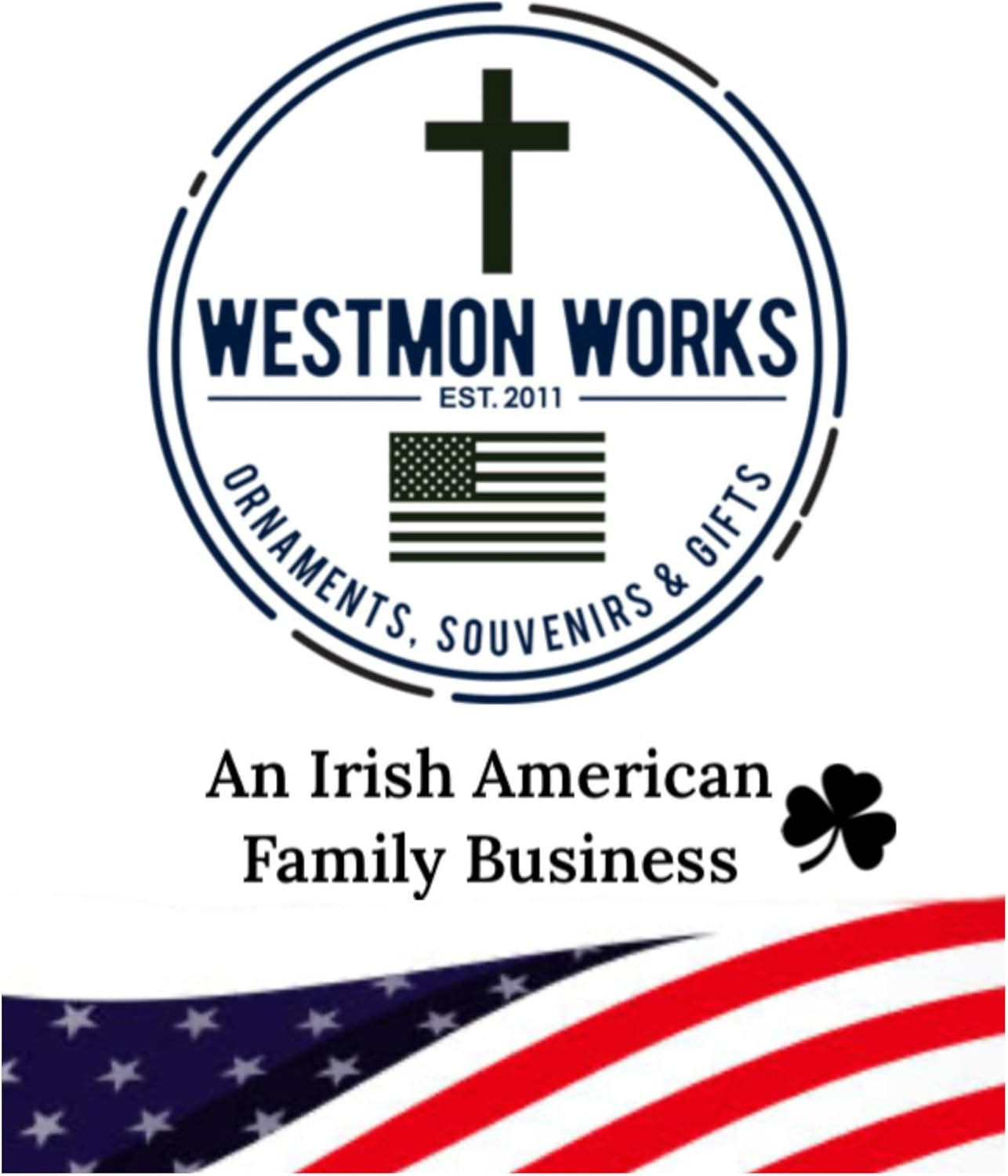 Westmon Works Lourdes Water Centerpiece Set Metal Rosary Center with Our Lady Holy Card image number 1