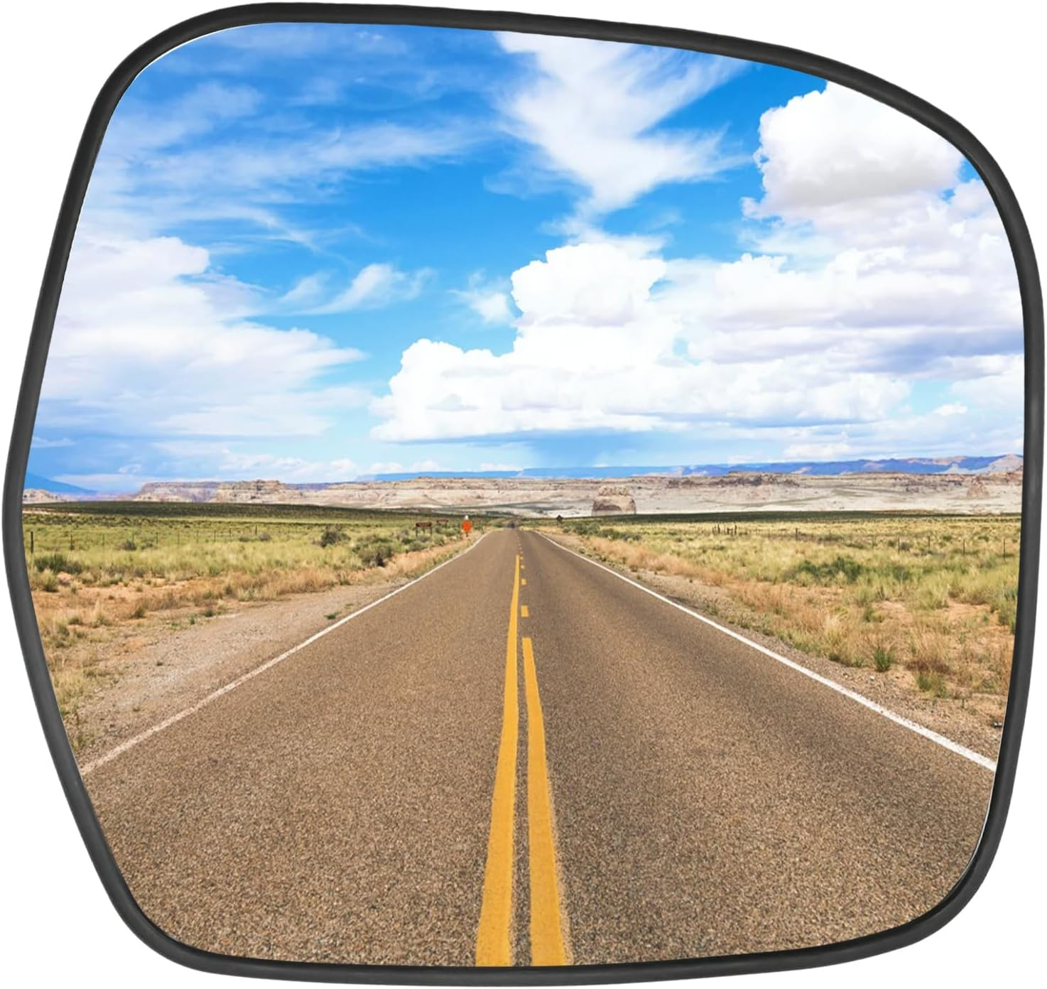 SYOWADA Right Driver Side Heated Mirror Glass, Replacement for Toyota Landcruiser 100 Series 1998-2006 image number 4