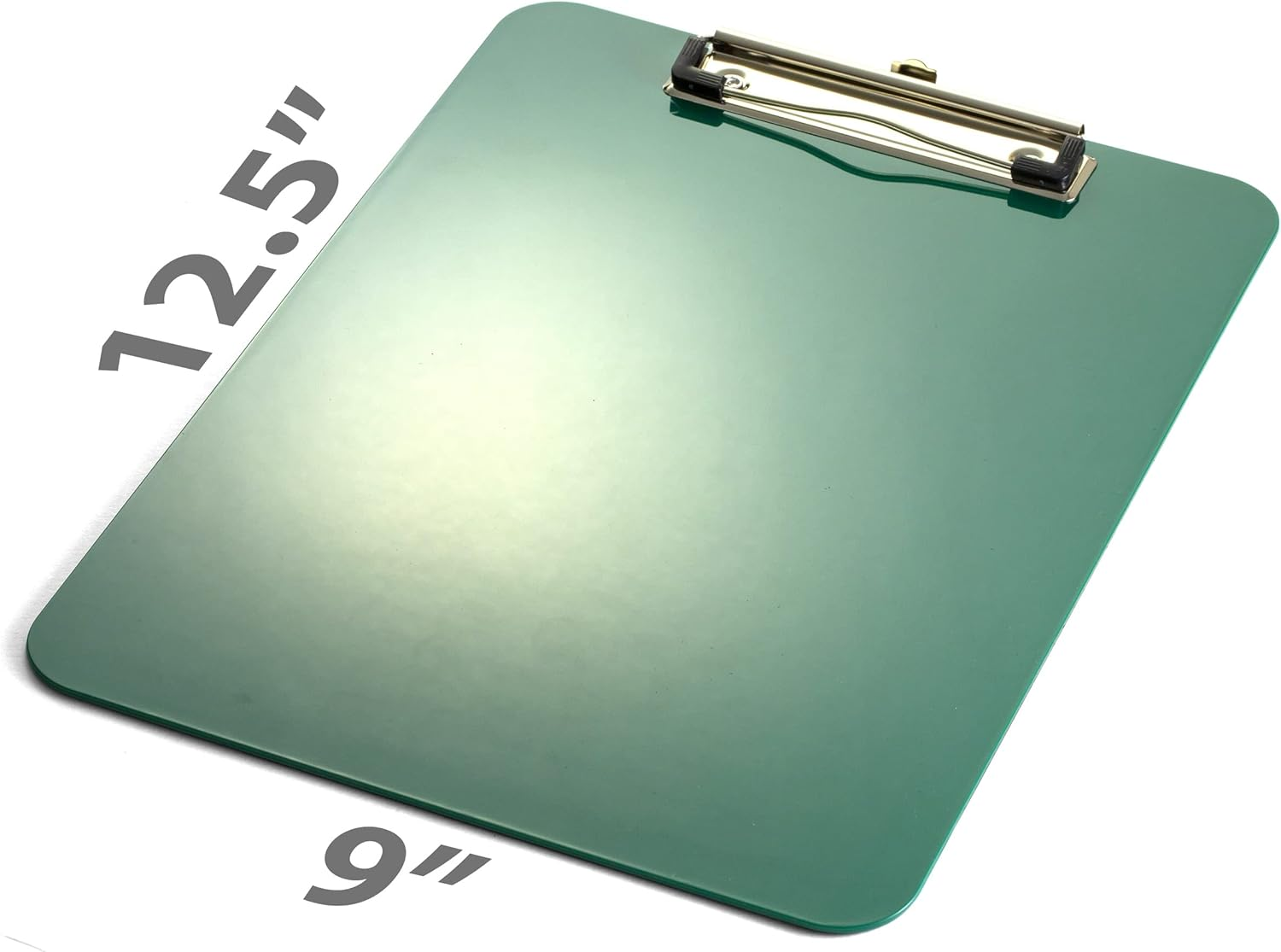 Officemate Recycled Plastic Clipboard, Letter Size, Green, Pack of 6 (83084) - Green image number 4