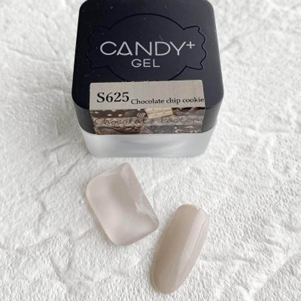 CANDY+ Color Gel S625 0.1 Oz (4 G), Chocolate Chip Cookie, UV/LED Compatible image number 3